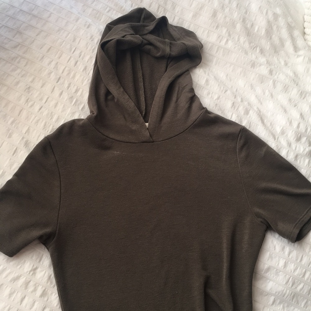🔥Hooded tee shirt dress🔥